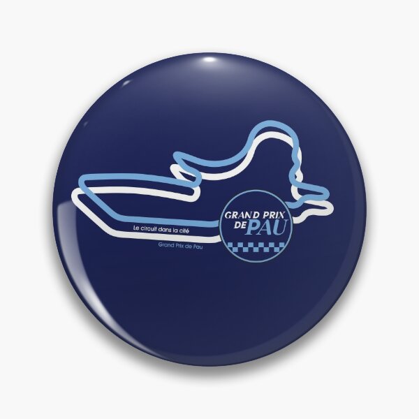 Item preview, Grand Prix De Pau Retro Circuit design T-Shirt Artwork designed and sold by PPFImages.