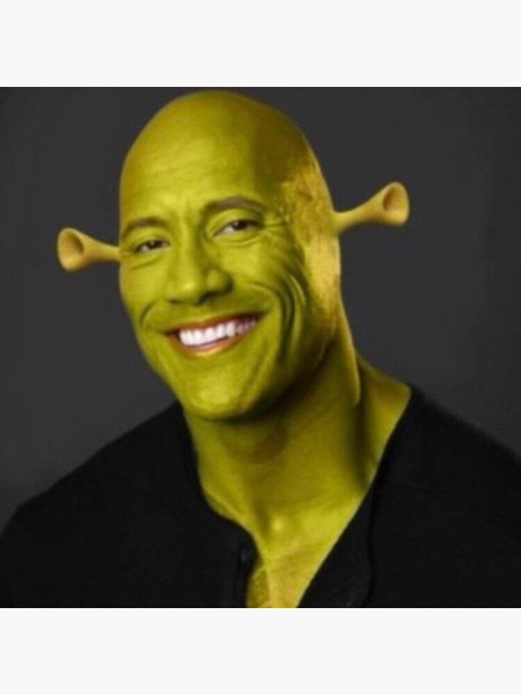 Dwayne 'The Shrok" Johnson by crumpetstrumpet