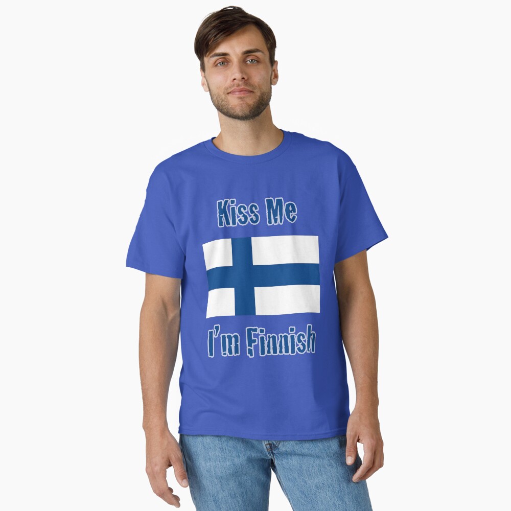 Kiss Me I'm Finnish Essential T-Shirt