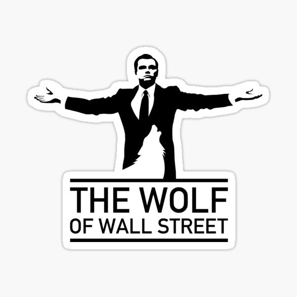The Wolf of Wall Street - 'Wolfy' Sticker