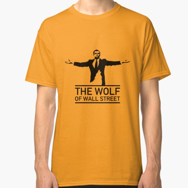 wolf of wall street rush shirt