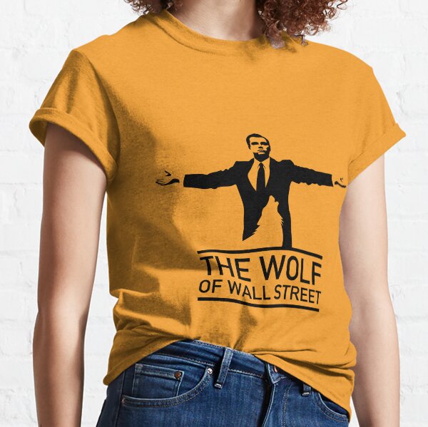 mit Leonardo DiCaprio mit einem heulenden Wolf. Classic T-Shirt