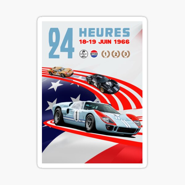 Gt40 Stickers for Sale Redbubble