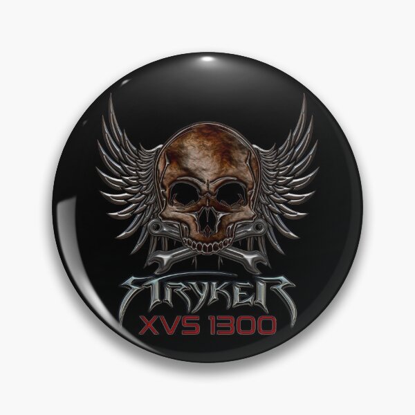 Item preview, Stryker XVS 1300 skull designed and sold by KlaraBubble.