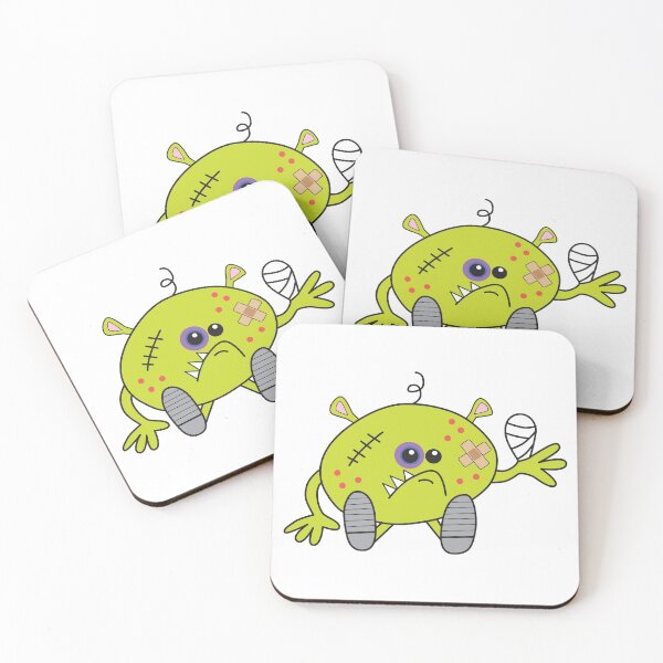 Item preview, Sick accident prone little monster designed and sold by Designsupremacy.