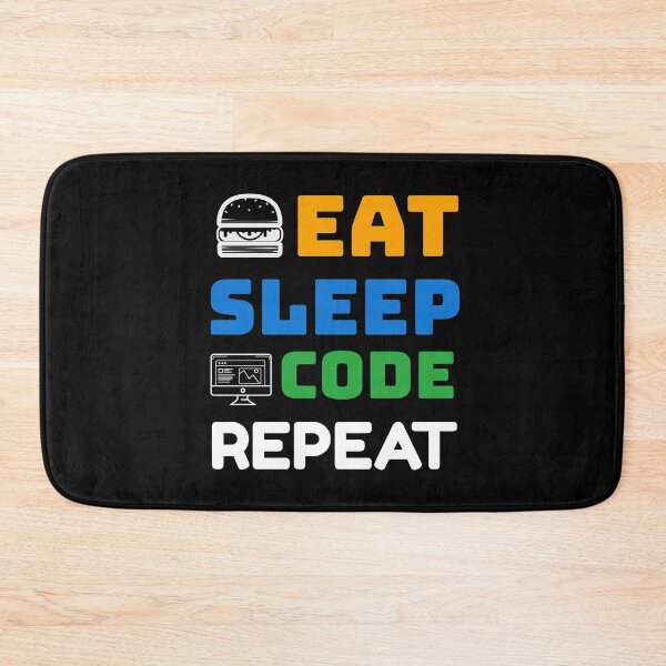 Item preview, Programmer: Eat, Sleep, Code, Repeat designed and sold by clubtee.