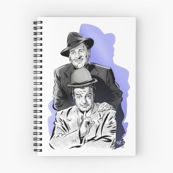 Item preview, Abbott and Costello - An illustration by Paul Cemmick designed and sold by TIGERDAVER.