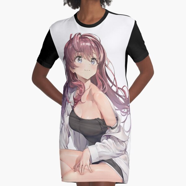 Anime girl underwear Graphic T-Shirt by Reynoka