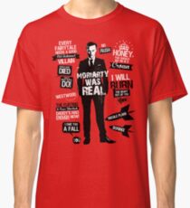 Good Old Fashioned Villain Quotes Classic T-Shirt