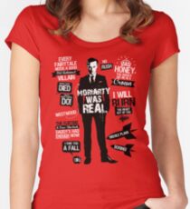 Good Old Fashioned Villain Quotes Women's Fitted Scoop T-Shirt