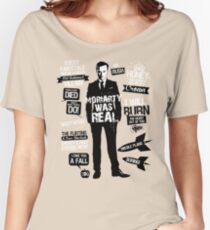 Good Old Fashioned Villain Quotes Women's Relaxed Fit T-Shirt