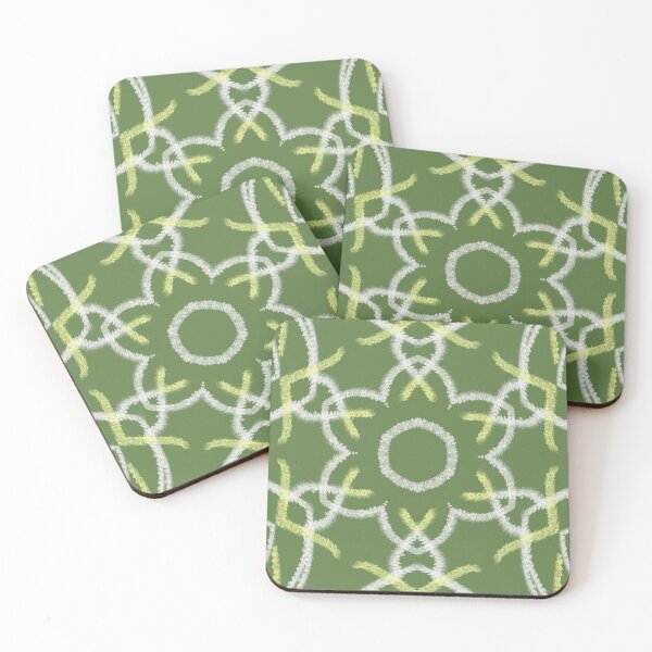 Item preview, unique abstract floral pattern with love word - Pattern 3 of 3 designed and sold by helkav.