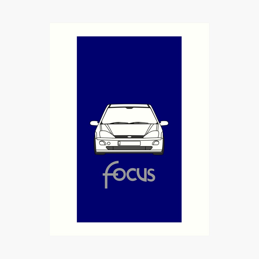 Ford Focus mk1 Art Board Print by Teshud