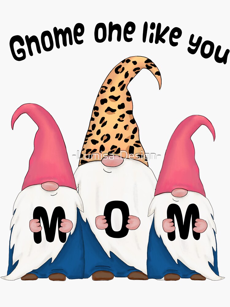 gnome mothers day blanket sticker for sale by lumisadesign