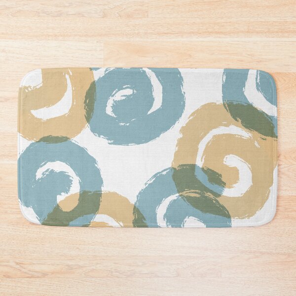 Item preview, Brush Spirals in Tan and Steel designed and sold by JillyBeanDesign.