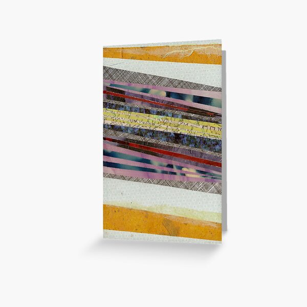 almost diagonally yours Greeting Card