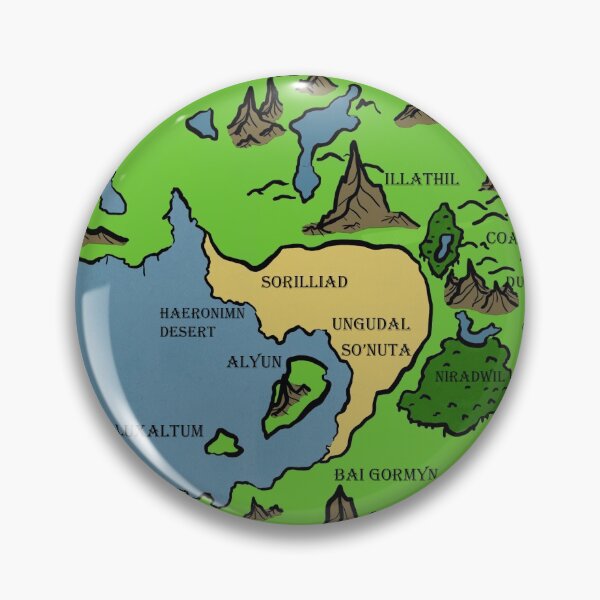 Item preview, Medhodin world map designed and sold by Gamelof.