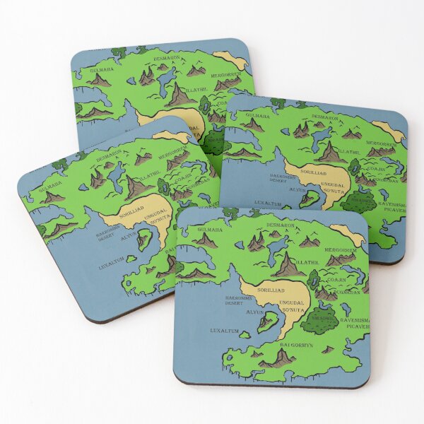 Item preview, Medhodin world map designed and sold by Gamelof.