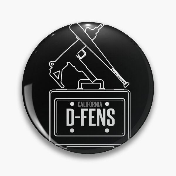 Item preview, D-Fens License Plate designed and sold by Meta Cortex.