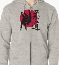 Sudadera con capucha y cremallera Judo