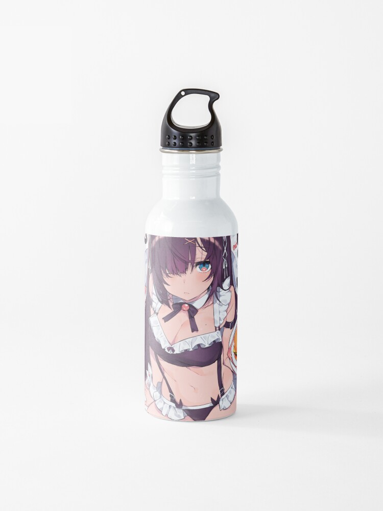 Anime Metal Water Bottle - Anime Is Lit Af Pop Art Comic Book Style