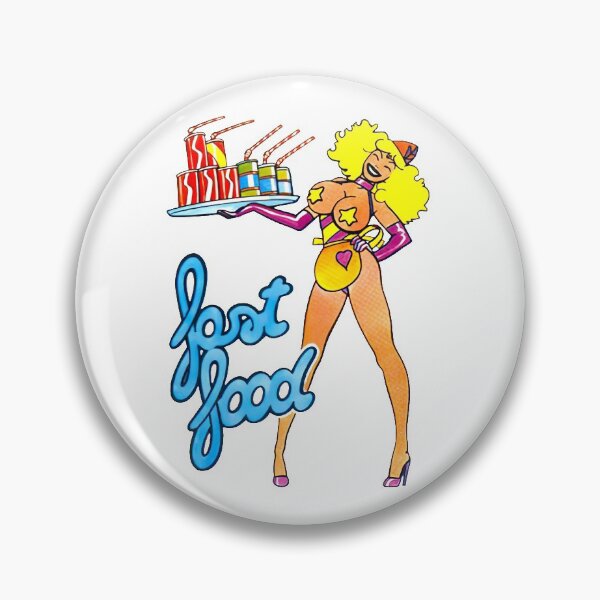 Item preview, Vintage Pin up Fast Food  designed and sold by mr-jerichotv.