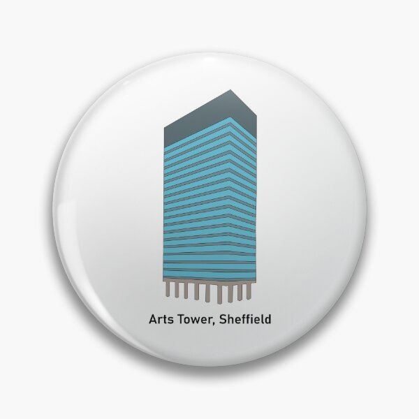 Item preview, Arts Tower, Sheffield Minimalist Drawing designed and sold by mwcannon.