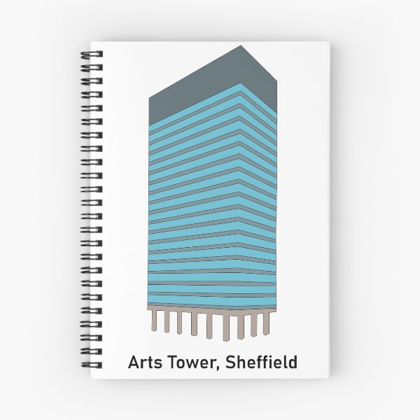 Item preview, Arts Tower, Sheffield Minimalist Drawing designed and sold by mwcannon.