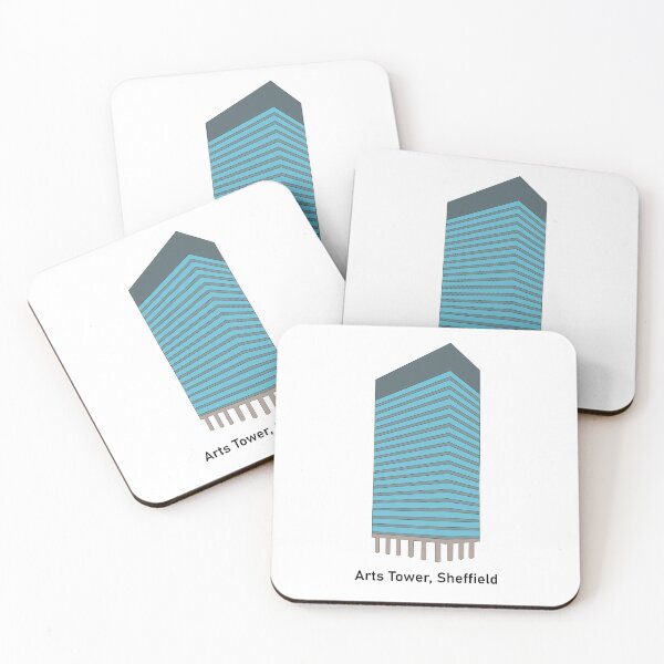 Item preview, Arts Tower, Sheffield Minimalist Drawing designed and sold by mwcannon.