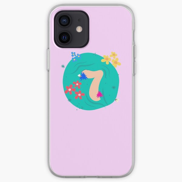 Colourful Number 7 (Seven) iPhone Soft Case