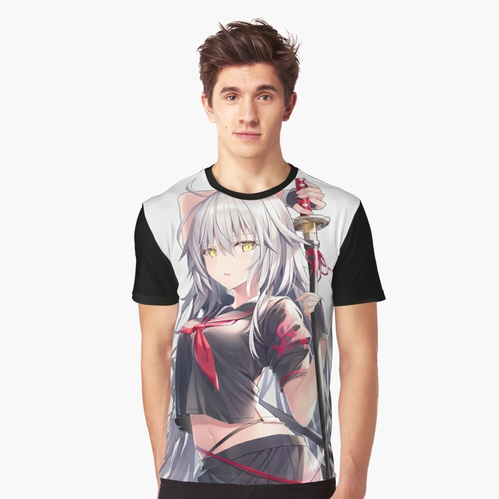 Jeanne alterar e Saber Alter Shinjuku camiseta ordem fatego fate