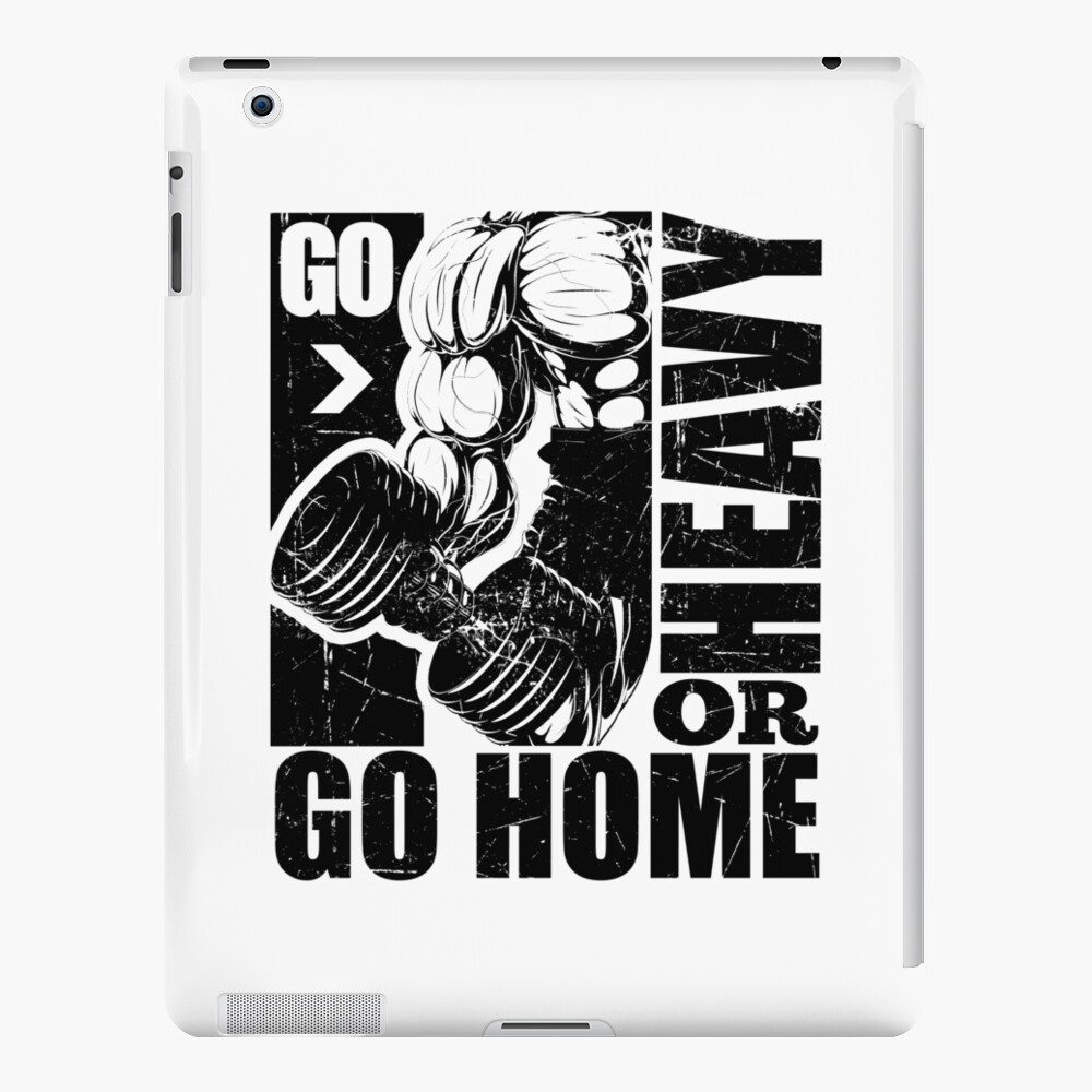 Go Heavy Or Go Home l Fitness Workout Gym Lifting graphic Digital Art by Bi  Nutz - Pixels