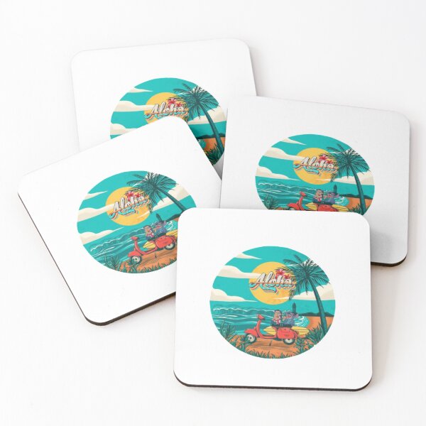 Item preview, Pegatina con vibraciones de Aloha Lilo y Stitch designed and sold by monikizz.