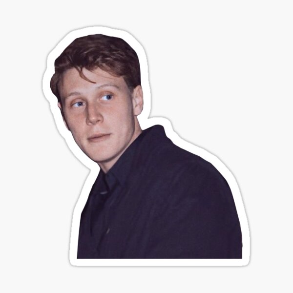 “George Mackay " Sticker for Sale by LisaJohansson | Redbubble