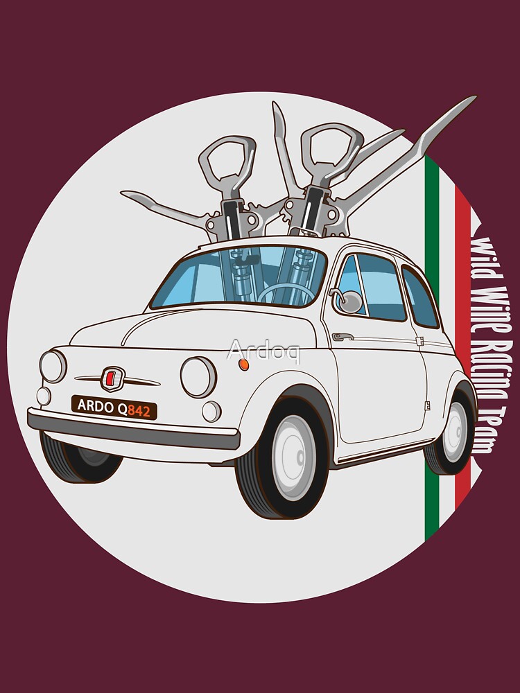 Fiat 500 - Italian Classic Car by Ardoq