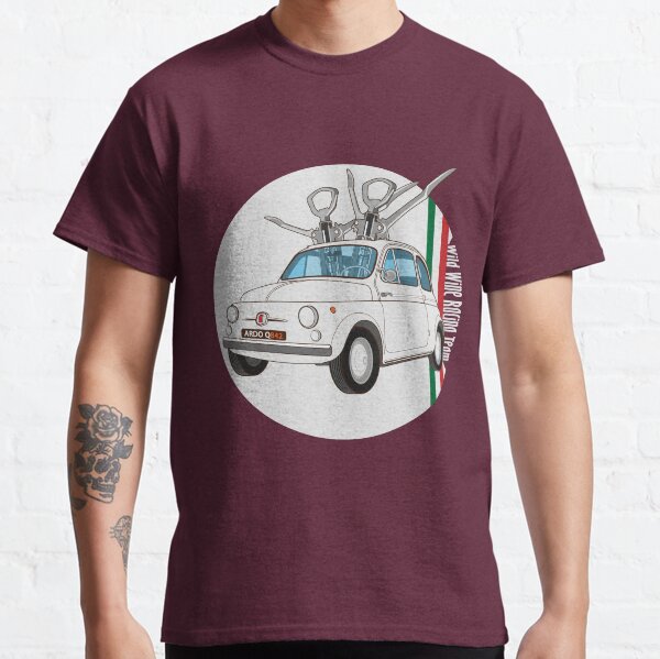 Fiat 500 - Italian Classic Car Classic T-Shirt