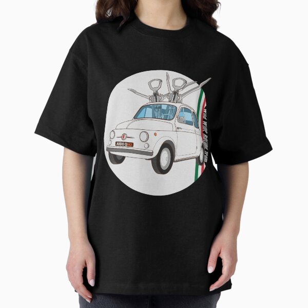 Aperçu de l'œuvre Fiat 500 - Voiture classique italienne créée et vendue par Ardoq.