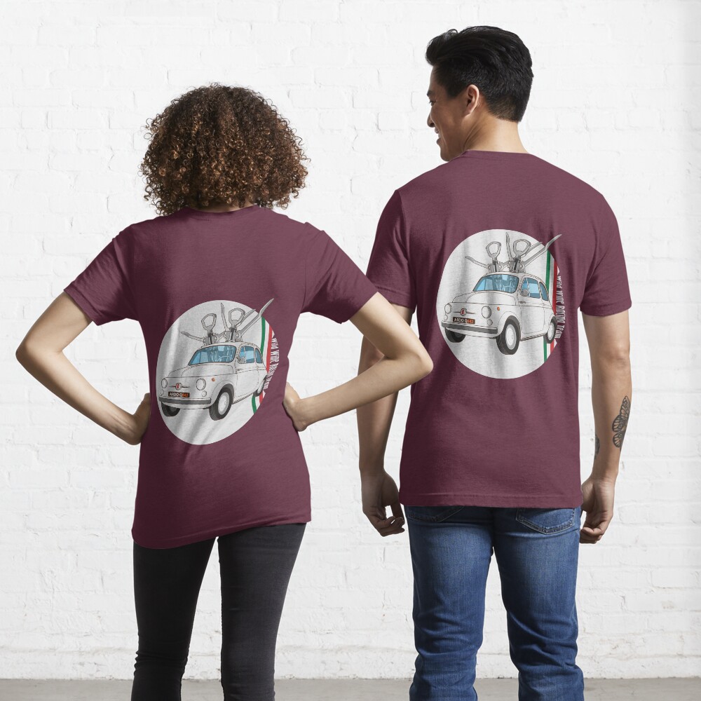 Fiat 500 - Italian Classic Car Essential T-Shirt