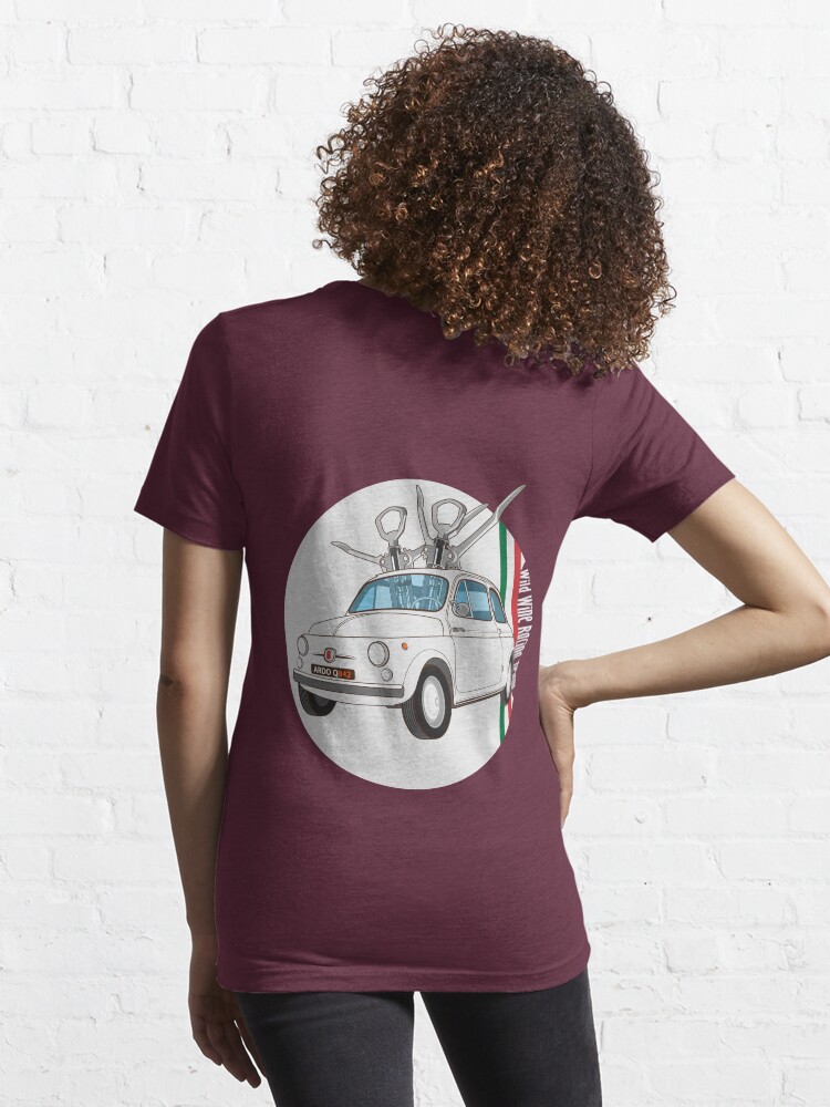 Alternate view of Fiat 500 - Italian Classic Car Essential T-Shirt