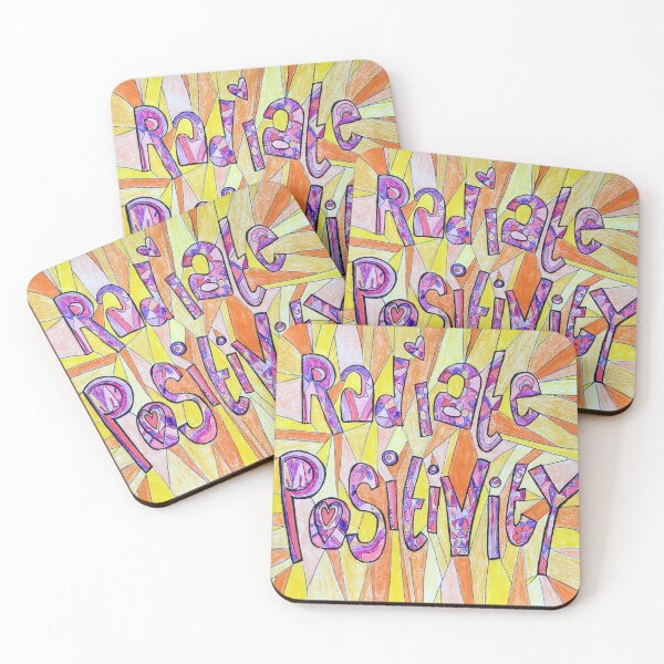 Item preview, Radiate Positivity/ Positive Vibes designed and sold by MyCraftyNell.