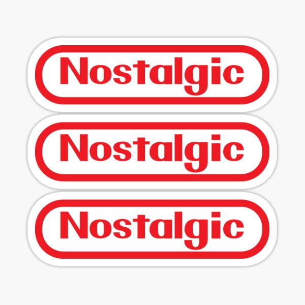 Sticker Pack! NES Collection : Nostalgic Logo Sticker