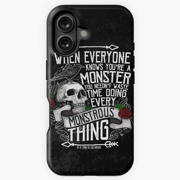 Item preview, SIX OF CROWS | 'Every Mounstrous Thing...' designed and sold by Zulfa Begum.