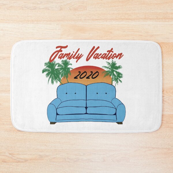 Item preview, Family Vacation 2020 on the Sofa Funny Virus Joke Shirt designed and sold by Dan66.
