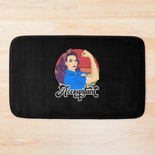 Item preview, Vintage Accountant Strong Woman Accountant Female designed and sold by ZNOVANNA.