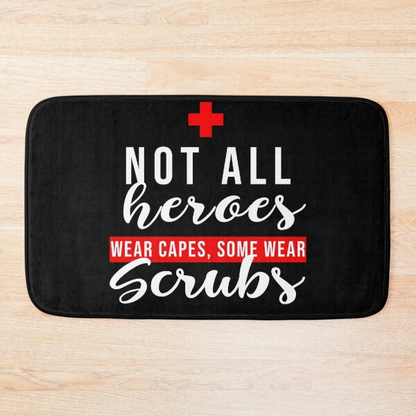 Item preview, Nurse Not All Heroes Wear Capes Some Wear Scrubs Quarantine Social Distancing 2020 designed and sold by fourstripes.