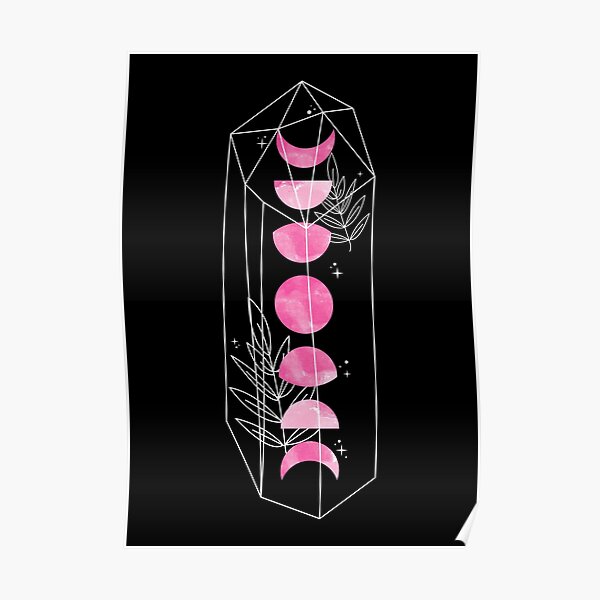 The Pink Moon Poster