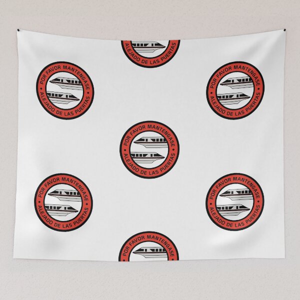 Item preview, MonorailPorFavorBlackCircle designed and sold by WDWretro.