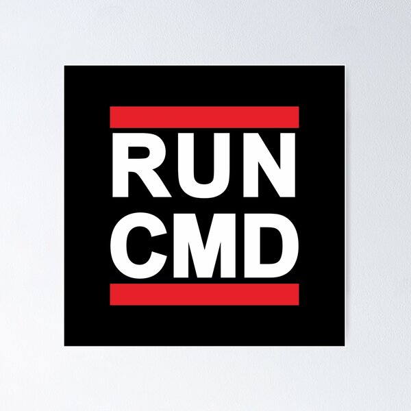 Artikel-Vorschau von RUN CMD, designt und verkauft von Yeaha.