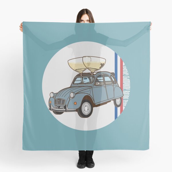 Citroen 2CV - Champagne Racing Scarf