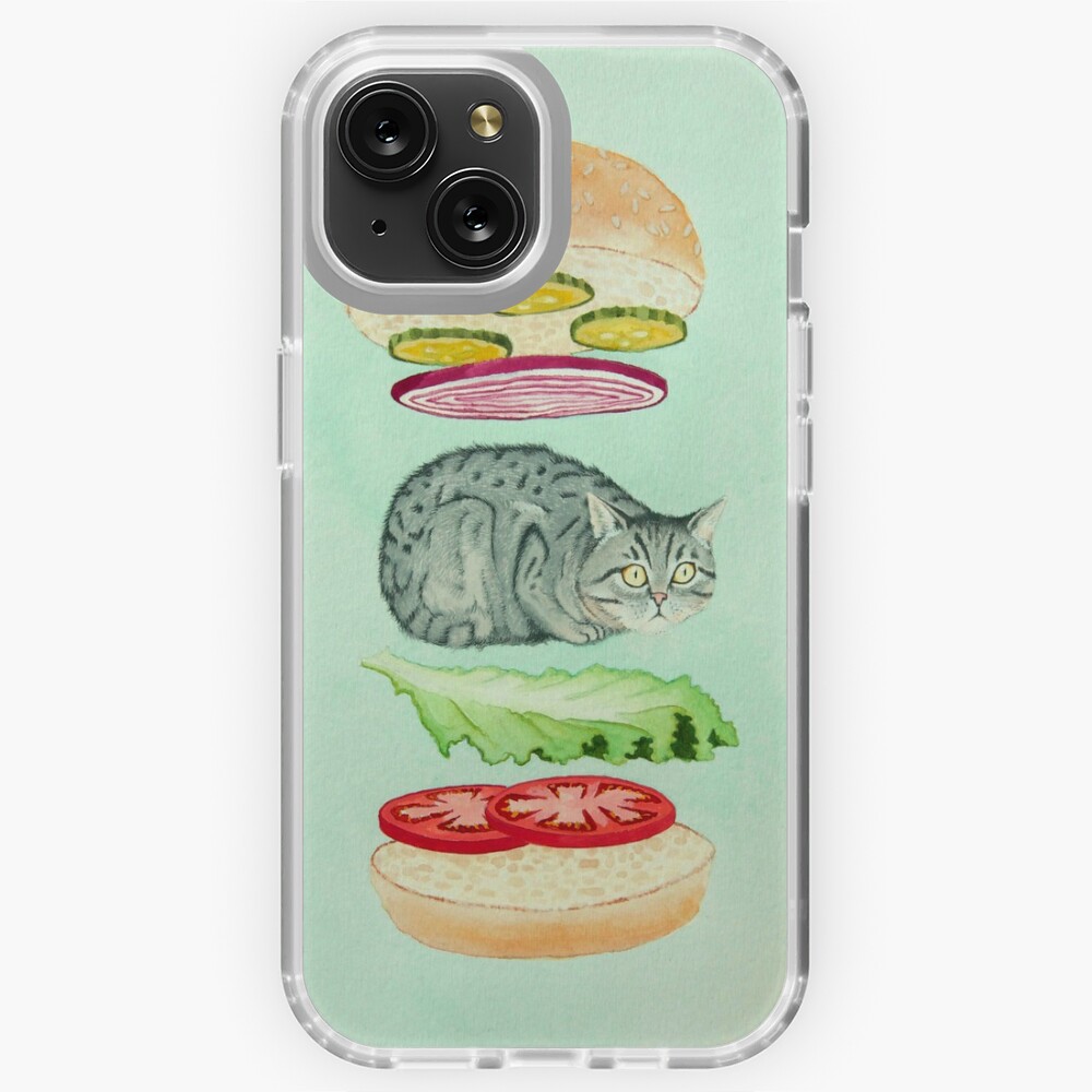Vista previa del artículo con la obra «Funda blanda para iPhone», diseñado y vendido por catshrine.